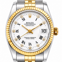Rolex Datejust 31MM 68273 Two-Tone White Dial Watch